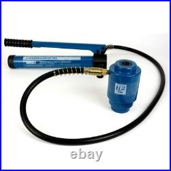 TEMCo TH0037 4 Hydraulic Knockout Punch Electrical Conduit Hole Cutter Set KO T