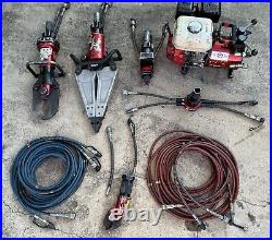 TNT TOOLS Jaws of Life Hydraulic Rescue System Extraction Set Portable Honda