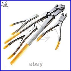 Tc Pin Wire Cutter Set Of 4 Pcs Orthopedic Surgical Instruments High Quality