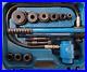 Temco-2-Hydraulic-Knockout-Punch-Electrical-Conduit-Hole-Cutter-Tool-Set-Used-01-pcj