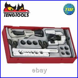 Teng 10pc Tube Pipe Cutter & Flaring Tool Set TTTF10 Tool Control System