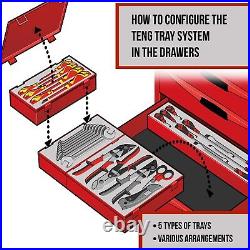 Teng Tools 6 Piece Pipe Cutter And Deburring Set TTTC06, Silver