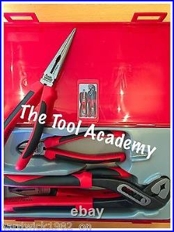 Teng Tools Plier Cutter Grips Tool Kit With Case And Tray