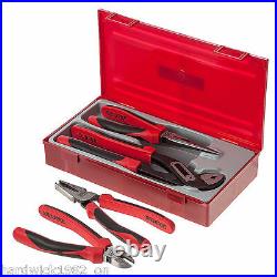 Teng Tools Plier Cutter Grips Tool Kit With Case And Tray