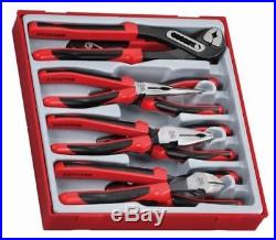 Teng Tools TPR Pliers Grip & Cutter Tool Set In Tool Holder