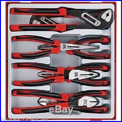 Teng Tools TTD441-T Piece Pliers Grip Cutters Tool Set With Tool Holder