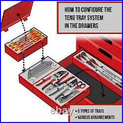 Teng Tools TTTC06 6 Piece Pipe Cutter and Deburring Set