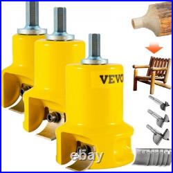 Tenon Cutter Set 1in 15in 2in Dual Curved Blades for Log Furniture DIY Tool