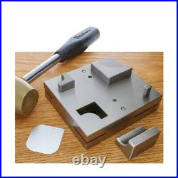 The Beadsmith Steel Disc Cutter Set Includes 4 Punches & Die. Tool for Cuttin The Beadsmith Steel Disc Cutter Set Includes 4 Punches & Die. Tool for Cuttin