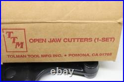 Tolman Tool Open Style Rebar Cutter/Bender OCB 1 & 2 Jaw Replacement Set