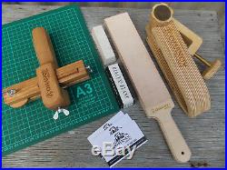 Tool Set Stitching pony portable + Leather strap cutter + Straighteng board