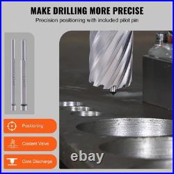 Uimoso Annular Cutter Set HSS Magnetic Drill Bits 13 PCS Weldon Shank 2 Depth