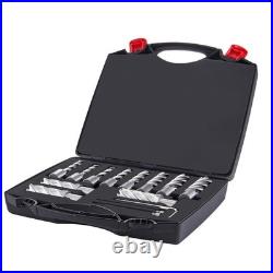Uimoso Annular Cutter Set HSS Magnetic Drill Bits 13 PCS Weldon Shank 2 Depth