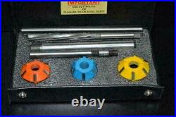 VALVE SEAT CUTTER SET 24 pcs CARBIDE TIPPED CHEVY, FORD, CLEAVLAND