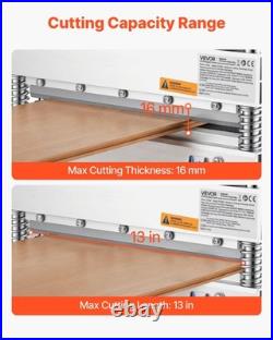 VEVOR 13 Vinyl Floor Cutter 16mm Laminate Flooring Tool with Angle Settings