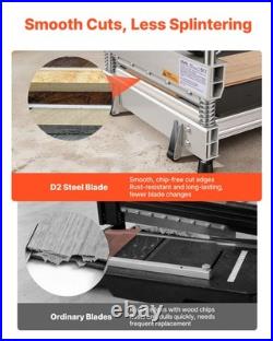 VEVOR 13 Vinyl Floor Cutter 16mm Laminate Flooring Tool with Angle Settings
