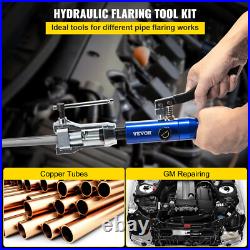 VEVOR Hydraulic Flaring Tool Set 45° for 3/16-1/2Tube with Cutter&Deburrer 32PCS VEVOR Hydraulic Flaring Tool Set 45° for 3/16-1/2Tube with Cutter&Deburrer 32PCS