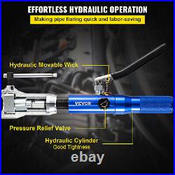 VEVOR Hydraulic Flaring Tool Set 45° for 3/16-1/2Tube with Cutter&Deburrer 32PCS VEVOR Hydraulic Flaring Tool Set 45° for 3/16-1/2Tube with Cutter&Deburrer 32PCS