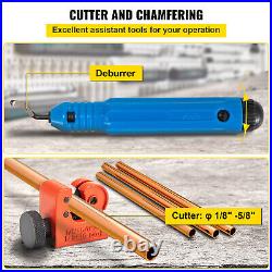 VEVOR Hydraulic Flaring Tool Set 45° for 3/16-1/2Tube with Cutter&Deburrer 32PCS VEVOR Hydraulic Flaring Tool Set 45° for 3/16-1/2Tube with Cutter&Deburrer 32PCS