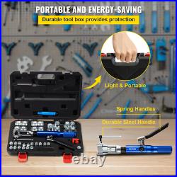 VEVOR Hydraulic Flaring Tool Set 45° for 3/16-1/2Tube with Cutter&Deburrer 32PCS VEVOR Hydraulic Flaring Tool Set 45° for 3/16-1/2Tube with Cutter&Deburrer 32PCS