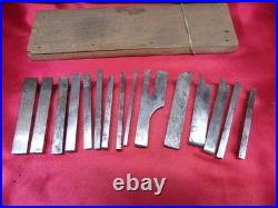 VG Vintage Miller's Patent Stanley # 41-44 Cutter set with Extras