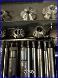 VINTAGE Snap On Blue point Engine Valve Seat Cutter Grinder Kit TOOL Antique Set