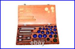 Valve Seat Cutter 21PCs Carbide Set For Car & Bikes With Wooden Box