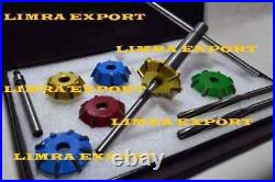 Valve Seat Cutter Set Carbide Tipped 3 Angle Restoration Kit 20° 30° 45°