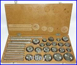 Valve Seat & Face Cutter Set 21 Pcs Set For Vintage Cars & Bikes Hand Tools