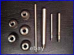 Valve Seat Tool Set 21 Pcs High Carbon Steel Cutter For Vintage Block Heads