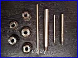 Valve Seat Tool Set 21 Pcs High Carbon Steel Cutter For Vintage Block Heads Valve Seat Tool Set 21 Pcs High Carbon Steel Cutter For Vintage Block Heads
