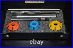 Valve Seat Tool Set, Carbide Milling Cutter for Grinding Machine