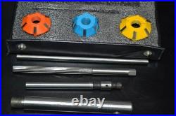 Valve Seat Tool Set, Carbide Milling Cutter for Grinding Machine