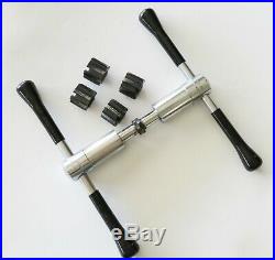 Var 380 Bottom Bracket Tap set. Includes English and Italian cutters. Excellent