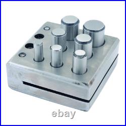 Versatile 7-Piece Disc Cutter Set for 1/4 to 5/8 Precision Cutting
