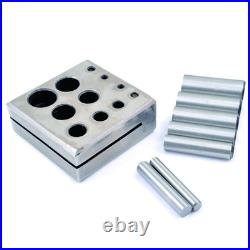 Versatile 7-Piece Disc Cutter Set for 1/4 to 5/8 Precision Cutting