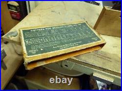 Very Decent Boxed Set Of Stanley Sweetheart 45 Plane Cutters Missing 2
