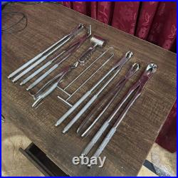 Veterinary Equine Dental Tool Set Horse Dental Equipment Stainless Steel