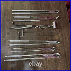 Veterinary Equine Dental Tool Set Horse Dental Equipment Stainless Steel