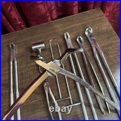 Veterinary Equine Dental Tool Set Horse Dental Equipment Stainless Steel