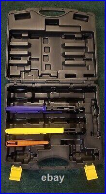 Viega 56000 PureFlow 1/2-Inch and 3/4-Inch PEX Press Tool Set With Cutter + Case