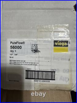 Viega 56000 PureFlow 1/2-Inch and 3/4-Inch PEX Press Tool Set With Cutter + Case Viega 56000 PureFlow 1/2-Inch and 3/4-Inch PEX Press Tool Set With Cutter + Case