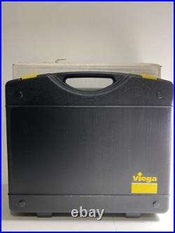 Viega 56000 PureFlow 1/2-Inch and 3/4-Inch PEX Press Tool Set With Cutter + Case