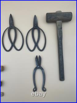 Vintage Bonsai Pruning Shear Cutter Scissors Tool Lot Japan