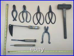 Vintage Bonsai Pruning Shear Cutter Scissors Tool Lot Japan