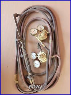 Vintage Craftsman 1957 Welding Torch Cutter Set Regulator Tips Books Tools
