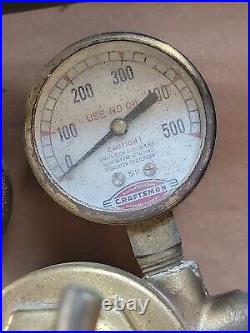 Vintage Craftsman 1957 Welding Torch Cutter Set Regulator Tips Books Tools