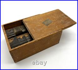 Vintage Delta Rockwell Shaper Cutter Set in Dovetail Wood Box with 17 Bits