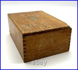 Vintage Delta Rockwell Shaper Cutter Set in Dovetail Wood Box with 17 Bits