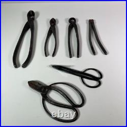 Vintage Masakuni 301298 Bonsai Pruning Concave Cutter Scissors Tool Lot 6x Japan